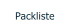 Packliste
