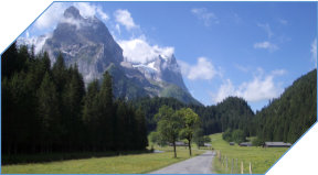 Auffahrt zur Gro�en Scheidegg